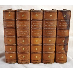 Guizot's Popular History of England from the Earliest Times to the Reign of Queen Victoria 5 VOLUME SET